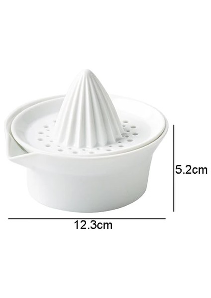 Sıkacağı Seramik Portakal Sıkacakları Ev Mutfak Aletleri Basit Düz Renk Manuel Sıkacağı Blender Şişeleri Limon Sıkacağı Mutfak Aksesuarları (Yurt Dışından)