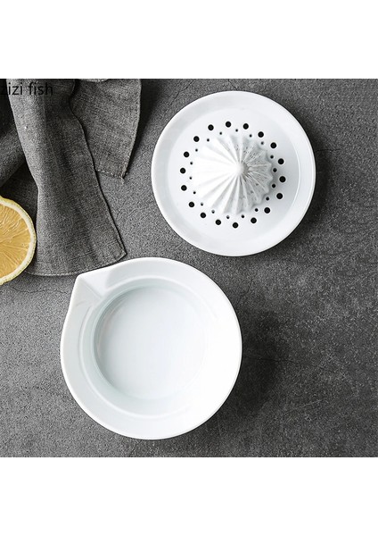 Sıkacağı Seramik Portakal Sıkacakları Ev Mutfak Aletleri Basit Düz Renk Manuel Sıkacağı Blender Şişeleri Limon Sıkacağı Mutfak Aksesuarları (Yurt Dışından) modelleri