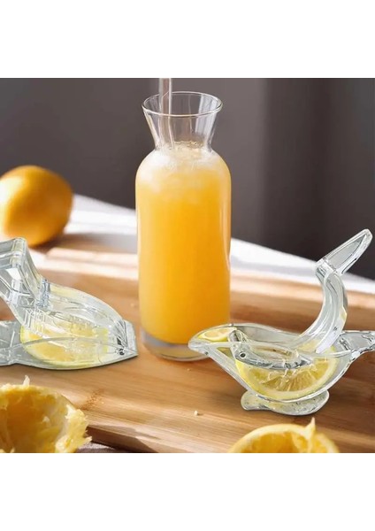 2 Adet Balık Yeni 2/1 Adet Mutfak Ev Kayma Aracı Basın Sıkma Meyve Mini Manuel Sıkacağı Kuş Balık Şekli Şeffaf Taşınabilir Turuncu Limon Sıkacağı (Yurt Dışından) fırsatları