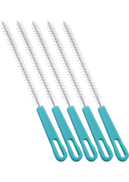 Yeşil 5 Adet Uzun Çim Samanı Temizleyici Esnek Hortum Fırçası Naylon Boru Tüp Biberon Fırçaları Su Bardağı Lotus Kök Deliği (Yurt Dışından) modelleri