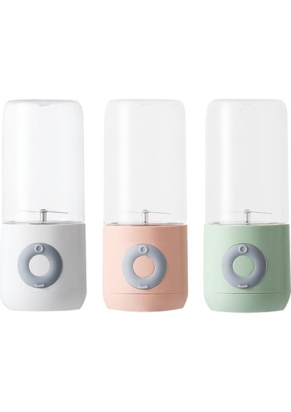 6 Bıçak Pembe Taşınabilir Blender Elektrikli USB Mikser Sıkacağı Makinesi 500 ml Mini Gıda Smoothie Işlemcisi El Kişisel Meyve Sıkacağı Sıkacağı (Yurt Dışından)