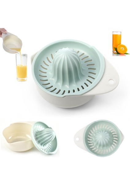 Yeşil Manuel Taşınabilir Narenciye Sıkacağı Mutfak Gereçleri Plastik Portakal Limon Sıkacağı Çok Fonksiyonlu Meyve Sıkacağı Makinesi Mutfak Aksesuarları (Yurt Dışından) fiyatları