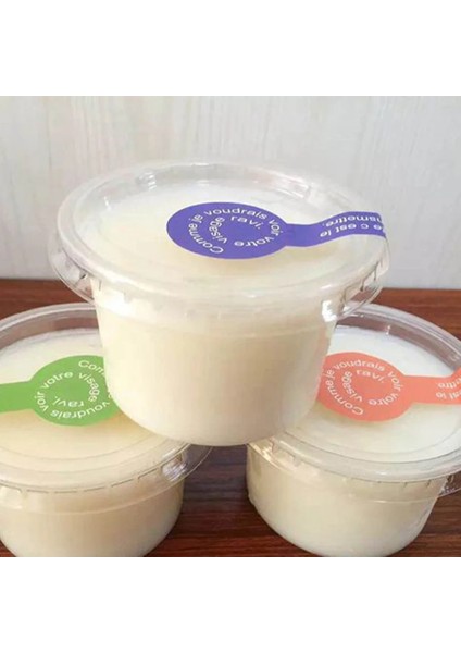 B 100 Adet 50 Adet / 100 Adet 140 ml Dondurma Kavanozları Kutusu Servis Kaseleri Tatlı Kaseler Tek Kullanımlık Parti Plastik Şeffaf Puding Tatlı Bardak (Yurt Dışından)