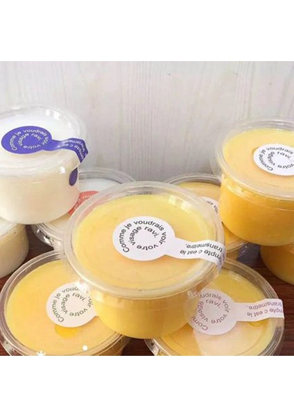 B 100 Adet 50 Adet / 100 Adet 140 ml Dondurma Kavanozları Kutusu Servis Kaseleri Tatlı Kaseler Tek Kullanımlık Parti Plastik Şeffaf Puding Tatlı Bardak (Yurt Dışından)