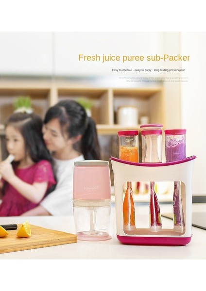 Toplu Çanta 10 Adet Sıkıştırılmış Gıda Istasyonu Ev Yapımı Bebek Maması Dağıtıcı Çantalar Gıda Yapımcısı Seti Depolama Paketleme Makinesi Suyu Püre Paketi Besleme Torbaları (Yurt Dışından)