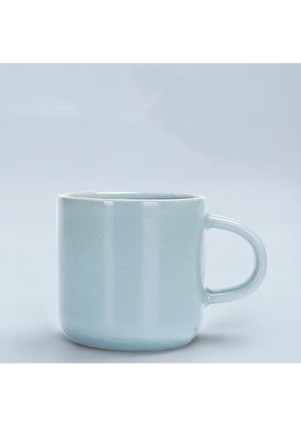 B1--5.5x5.5cm 90 ml 1 Adet Çin Retro Ru Fırın Seramik Çay Fincanı El Yapımı Butik Küçük Çay Kase Ana Çay Bardağı Kişisel Tek Fincan Seyahat Teaware (Yurt Dışından)