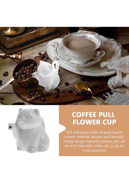 Beyaz Sürahi Creamercup Mini Sürahi Soslukçiçek Şurubu Poureroat Seramik Servis (Yurt Dışından) fırsatları