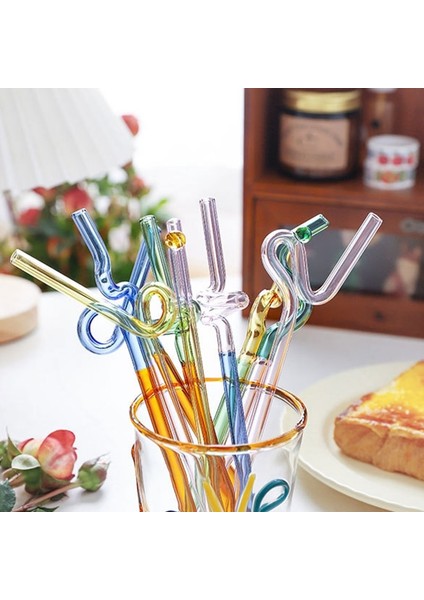 Güzel Bir Kahve Karıştırma Twsiting Pipetler Yeniden Kullanılabilir Straw Spiral ve Büküm Tasarım Hediye Ev Partisi Mutfak Aksesuarları Için (Yurt Dışından)