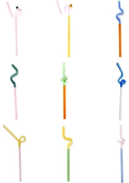 Güzel Bir Kahve Karıştırma Twsiting Pipetler Yeniden Kullanılabilir Straw Spiral ve Büküm Tasarım Hediye Ev Partisi Mutfak Aksesuarları Için (Yurt Dışından)