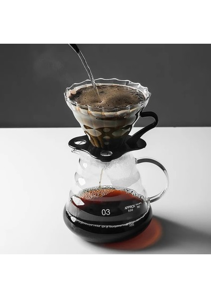 360 ml Cam Kahve Sunucusu Bulut Şekilli Cezve Kahve Üzerine Dökün Filtre Su Isıtıcısı Yeniden Kullanılabilir Isıya Dayanıklı Çaydanlık 360/600/800 ml (Yurt Dışından) fırsatları