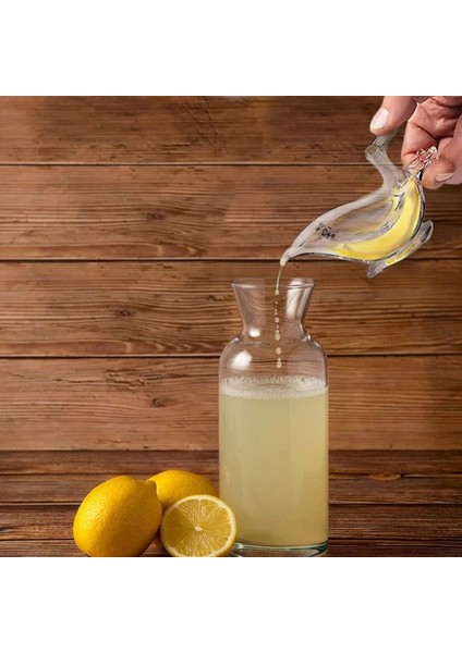 Nbu Moonbıffy Akrilik Manuel Limon Sıkacağı Kuş Balık Şekli Sıkacakları Kase Limon Portakal Narenciye Basın Sıkacağı Mutfak Gadget Araçları (Yurt Dışından) indirimleri