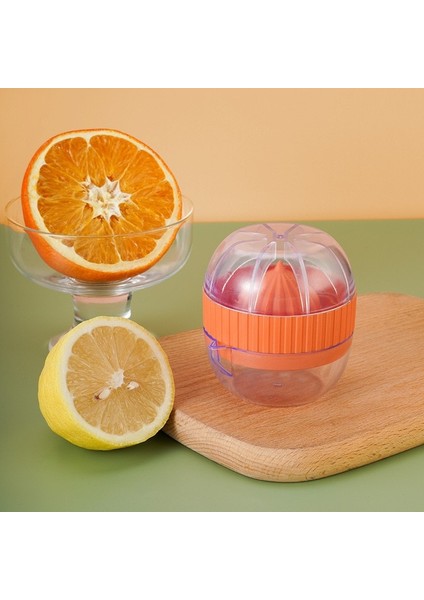 Style1 Turuncu Manuel Taşınabilir Narenciye Sıkacağı Mutfak Aletleri Plastik Portakal Limon Sıkacağı Meyve Sıkacağı Sıkacağı Makinesi Bardak Mutfak Aksesuarları (Yurt Dışından)