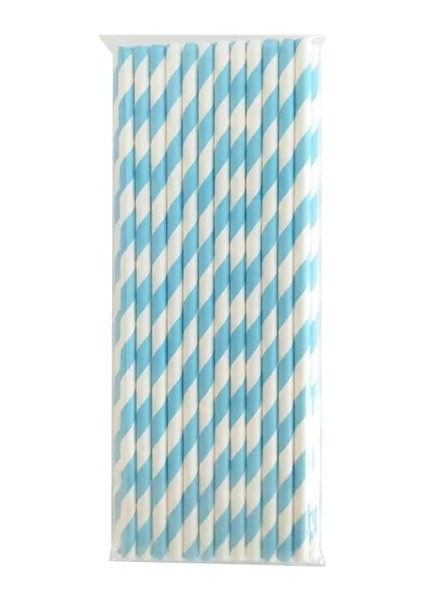 K Açık Pembe Mavi Mor Kağıt Pipet Biyobozunur Parti Pipet Erkek Kız Bebek Duş Cinsiyet Ortaya Doğum Günü Düğün Dekorasyon (Yurt Dışından)