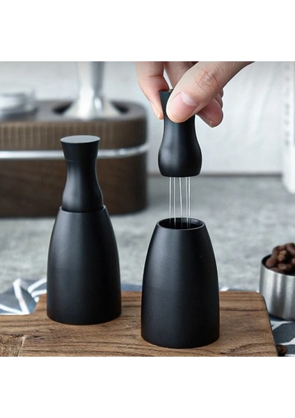 Gümüş Wdt Aracı Espresso Kahve Karıştırıcı Kahve Tozu Iğne Dağıtımı Kahve Bezi Toz Karıştırıcı Tabanlı (Yurt Dışından)