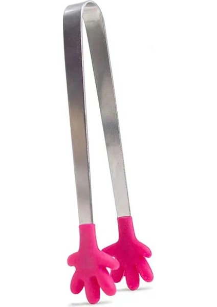 Sarı Eldiven Küçük Palmiye Silikon Klip Paslanmaz Çelik Mini Mini Maşa Buz Şeker Et Gıda Maşası Mutfak Eşyası Malzemeleri Silikon Gıda Maşası (Yurt Dışından) modelleri