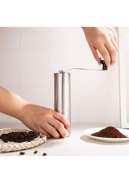 Orijinal Renk Taşınabilir Manuel Kahve Değirmeni Paslanmaz Çelik Seramik Taşlama Çekirdek Çıkarılabilir Profesyonel Kahve Çekirdeği Öğütücü (Yurt Dışından) modelleri