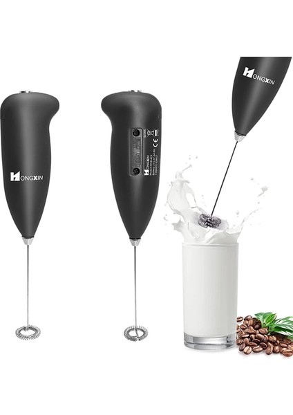 Mavi Elektrikli Süt Köpürtücü Kahve Mikser El Köpürtücü Cappuccino Yumurta Karıştırıcı Taşınabilir Blender Mutfak Çırpma Aracı Espumador Leche (Yurt Dışından)