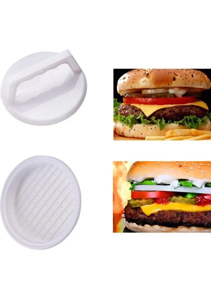 1 Adet Hamburger Eti Sığır Yapımcısı Izgara Burger Patty Kalıp Basın Araçları Şekil Hamburg Manuel Kıyma Basın Kalıp Mutfak Aksesuarları (Yurt Dışından) indirimleri