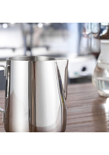 Paslanmaz Çelik 100ML 150/350/600ML Süt Sürahileri Paslanmaz Çelik Moda Kupa Bardak Süt Zanaat Süt Köpürtme Sürahi Kahve Latte Köpürtme Sanat Sürahi Sürahi (Yurt Dışından) modelleri