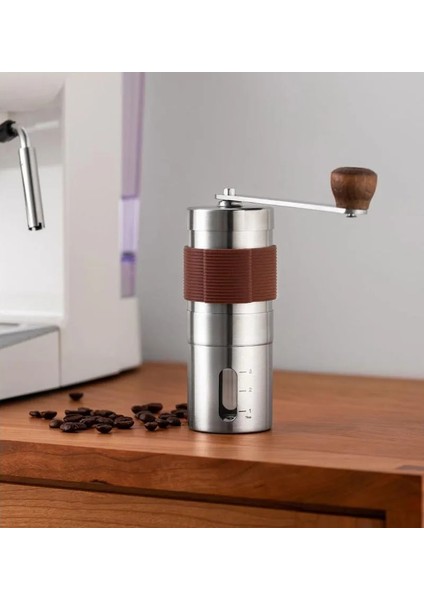 500 ml 1 Takım Taşınabilir El Krank Kahve Makinesi Kahve Çekirdeği Değirmeni Manuel Paslanmaz Çelik Çapak Öğütücü Konik Kahve Makinesi Mutfak Aracı (Yurt Dışından) modelleri