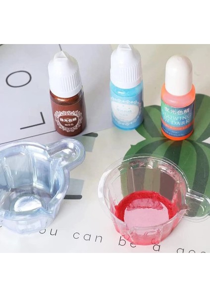 50 Adet 100 Adet 40ML Plastik Tek Kullanımlık Bardak Dağıtıcı Silikon Reçine Kalıp Seti Dıy Epoksi Reçine Takı Yapımı Araçları Aksesuarları (Yurt Dışından)
