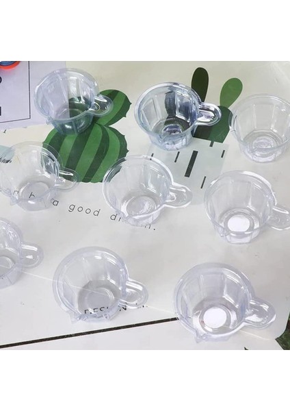 50 Adet 100 Adet 40ML Plastik Tek Kullanımlık Bardak Dağıtıcı Silikon Reçine Kalıp Seti Dıy Epoksi Reçine Takı Yapımı Araçları Aksesuarları (Yurt Dışından)