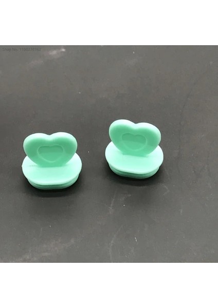 Tıpa 500 Adet 500 Adet Tek Kullanımlık Çay Bardağı Kapağı Kalp Şekli Stoper (Yurt Dışından)