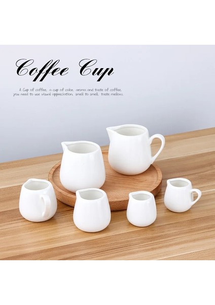 Kolu 50 ml Mini Kahve Kupa Coffeeware Seramik Süt Sürahisi Öğleden Sonra Çay Cafe Barista Kahve Makinesi Araçları Süt Sürahi Fincan Cafeteira Espumador (Yurt Dışından) fiyatları