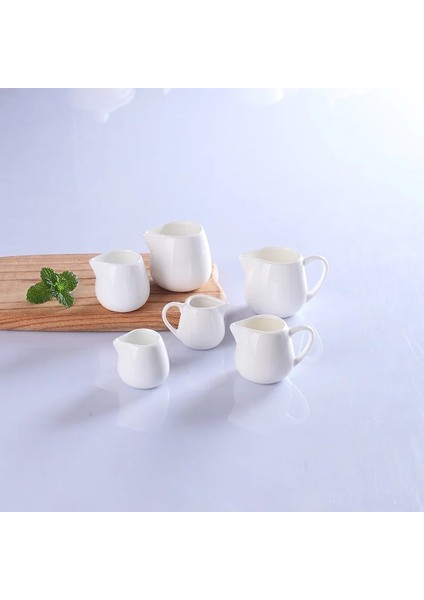 Kolu 50 ml Mini Kahve Kupa Coffeeware Seramik Süt Sürahisi Öğleden Sonra Çay Cafe Barista Kahve Makinesi Araçları Süt Sürahi Fincan Cafeteira Espumador (Yurt Dışından) modelleri