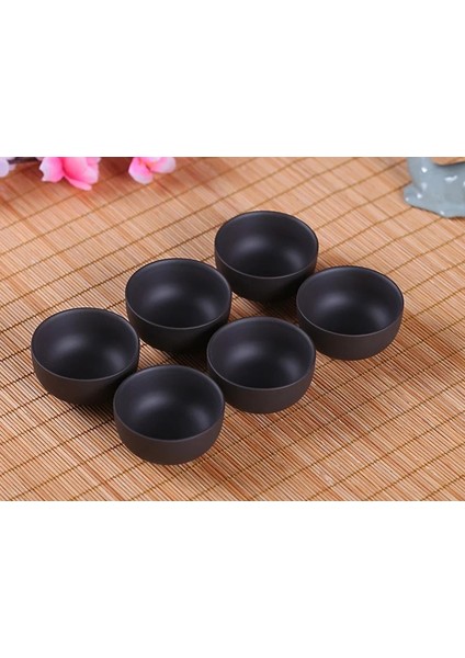 02 Yaratıcı 6 Adet Mor Kil Çay Bardağı, Puer Çay Bardağı Yixing Mor Çay Fincanı, Çin Kung Fu Bardak Çin Porselen Hediye (Yurt Dışından) fırsatları