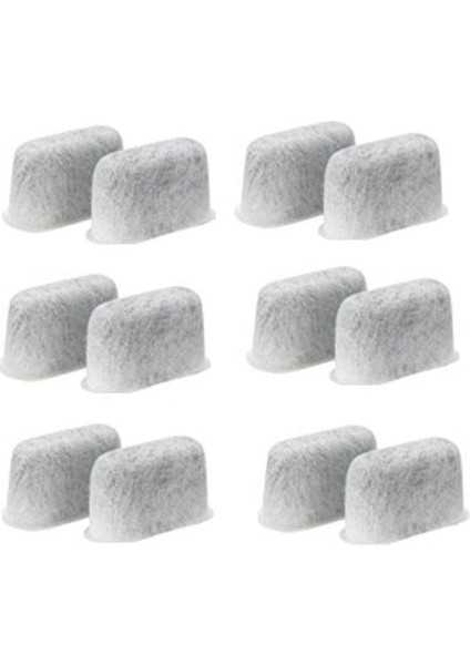 Tüm Cuisinart Kahve Makineleri Için Beyaz 12'li Yedek Kömür Su Filtreleri, Dcc-Rwf (Yurt Dışından)