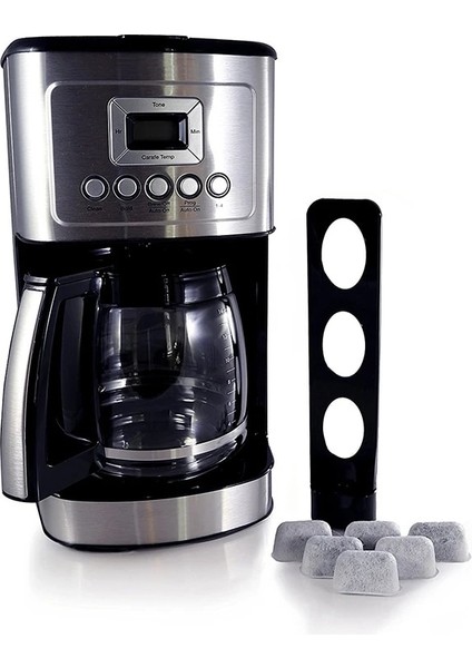 Tüm Cuisinart Kahve Makineleri Için Beyaz 12'li Yedek Kömür Su Filtreleri, Dcc-Rwf (Yurt Dışından) indirimleri