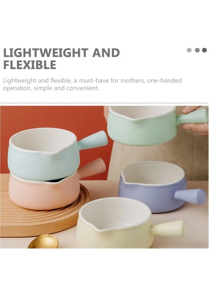 Pembe Pot Ceramicsoup Tencere Tava Emaye Kase Fransız Soğan Kaseler Tereyağı Eritme Isıtıcı Güveç Sapları Güveç Kahve Mini Fırın (Yurt Dışından)