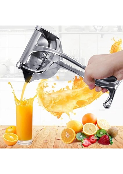 L 600G Manuel Meyve Suyu Sıkacağı Alüminyum Alaşımlı El Basınçlı Portakal Sıkacağı Nar Limon Sıkacağı Taşınabilir Blender Mutfak Aksesuarları (Yurt Dışından) modelleri