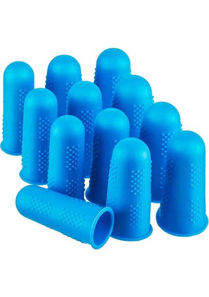 Pic Gösterisi Olarak 3/5 Adet Silikon Parmak Koruyucu Kovan Kapağı Anti-Cut Isıya Dayanıklı Kaymaz Parmak Kapağı Pişirme Mutfak Gereçleri (Yurt Dışından)