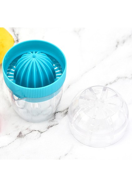 Sarı El Meyve Suyu Bardağı Plastik Portakal Limon Sıkacağı Mini Mutfak Robotu Mutfak Aksesuarları Suyu Narenciye Limon Manuel Meyve Presi (Yurt Dışından)