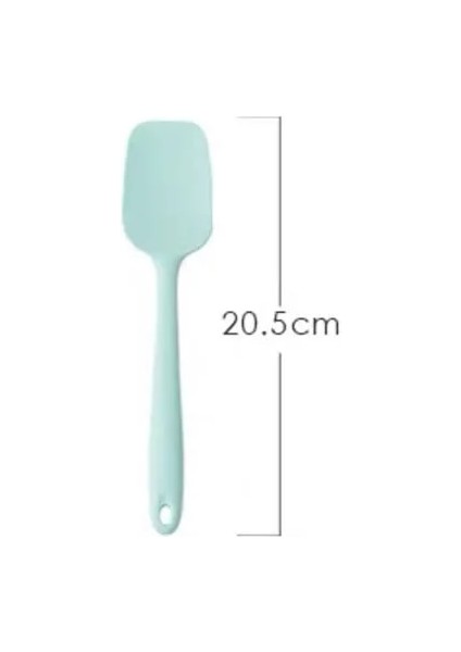Stil 10 Pişirme Silikon Spatula Yumurta Çırpıcı Ev Yüksek Sıcaklığa Dayanıklı Yapışmaz Tava Spatula Pişirme Mutfak Aletleri 1 Adet (Yurt Dışından)