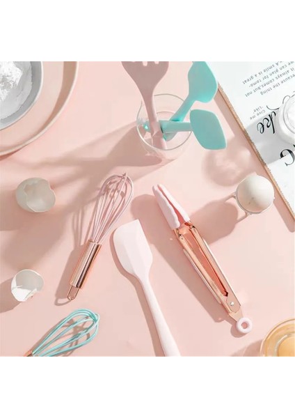 Stil 10 Pişirme Silikon Spatula Yumurta Çırpıcı Ev Yüksek Sıcaklığa Dayanıklı Yapışmaz Tava Spatula Pişirme Mutfak Aletleri 1 Adet (Yurt Dışından) indirimleri