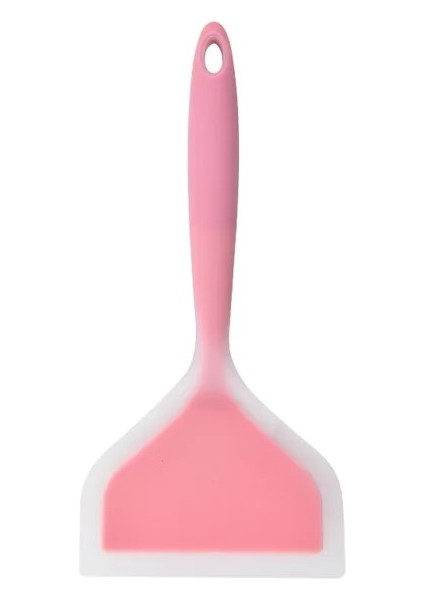 Pembe Silikon Mutfak Gereçleri Pişirme Gereçleri Spatula Sığır Eti Yumurta Mutfak Kazıyıcı Geniş Pizza Pişirme Araçları Kürek Yapışmaz Spatula (Yurt Dışından)