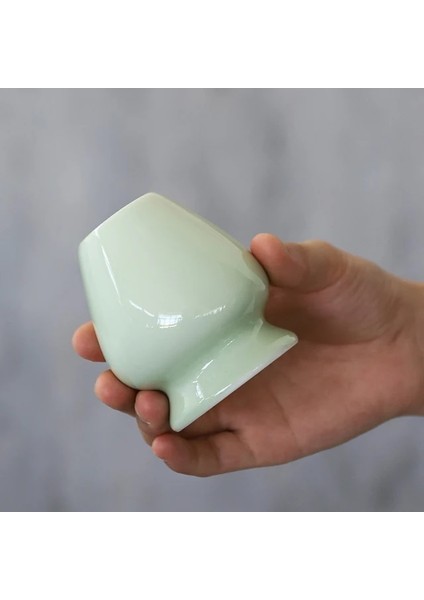 Açık Yeşil Luwu Seramik Matcha Çırpma Teli Tutucular Porselen Chasen Tutucular Matcha Çay Aksesuarları (Yurt Dışından)