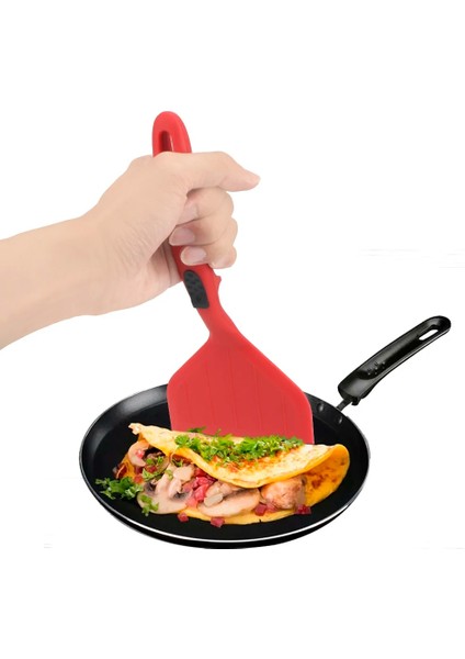 Mavi Kızartma Tavası Gıda Kaldırıcılar Pişirme Gereçleri Mutfak Pişirme Aracı Yapışmaz Silikon Turner Pizza Küreği Sığır Yumurta Kazıyıcı (Yurt Dışından) indirimleri