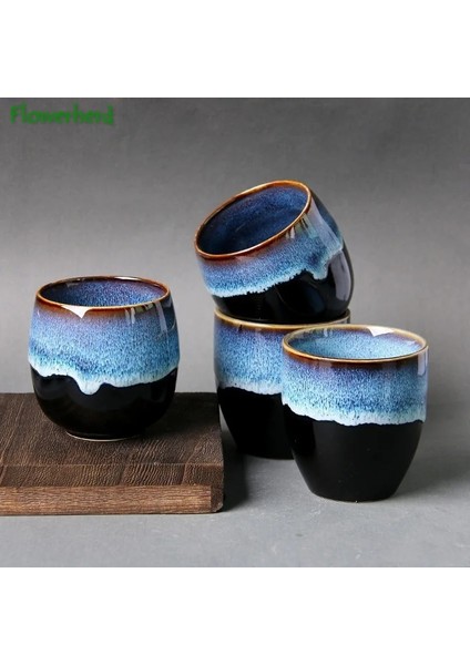 B2 Büyük Seramik Çay Bardağı Porselen Çay Fincanı Kung Fu Çay Seti Fincan Teaware Kişisel Tek Fincan Ev Su Bardağı Master Cup Çay Bardağı (Yurt Dışından)
