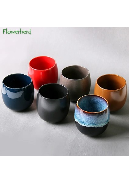 B2 Büyük Seramik Çay Bardağı Porselen Çay Fincanı Kung Fu Çay Seti Fincan Teaware Kişisel Tek Fincan Ev Su Bardağı Master Cup Çay Bardağı (Yurt Dışından)