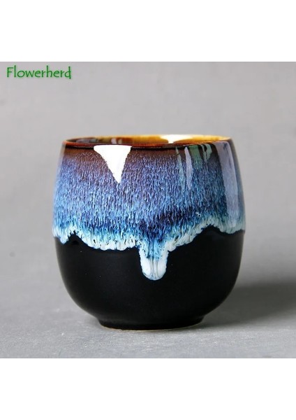 B2 Büyük Seramik Çay Bardağı Porselen Çay Fincanı Kung Fu Çay Seti Fincan Teaware Kişisel Tek Fincan Ev Su Bardağı Master Cup Çay Bardağı (Yurt Dışından)