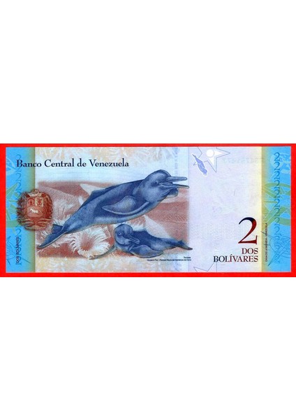 Venezuela 2 Bolivares P 88D 2012 Unc Çil 3 ADET