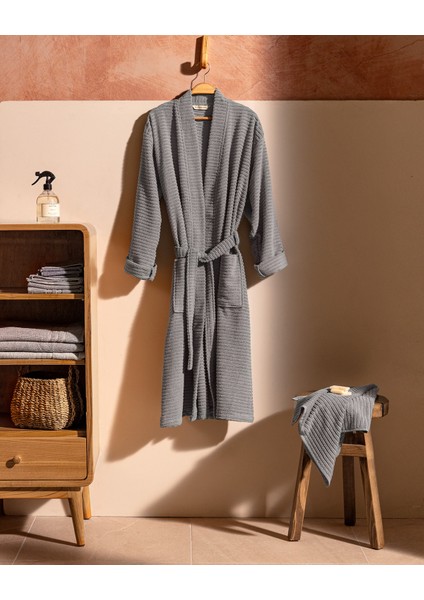 Carla Kimono Unisex Bornoz Set