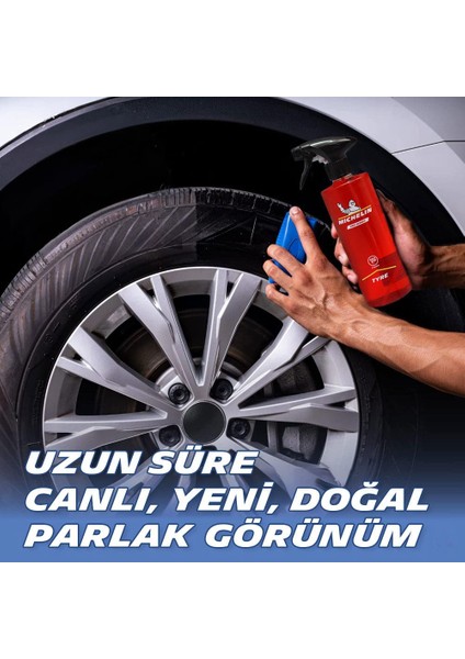 MC33573 500ML Pro Serisi Lastik ve Trim Parlatıcı, Koruyucu ve Yenileyici Sprey