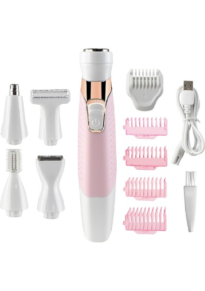 Lx-5'i 1 Arada Çok Işlevli Kaş Düzeltici-Pembe Beyaz (Yurt Dışından)