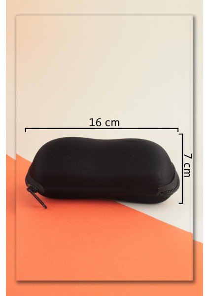 Fermuarlı Gözlük Kılıfı Siyah modelleri