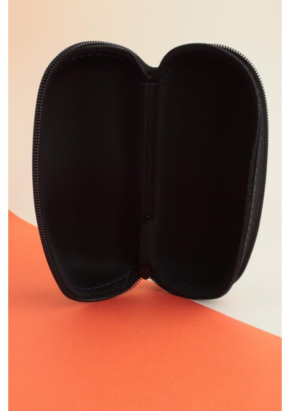 Fermuarlı Gözlük Kılıfı Siyah indirimleri